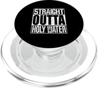 Straight Outta Holy Water PopSockets PopGrip for MagSafe