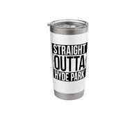 Straight Outta Hyde Park Stainless Steel Insulated Tumbler