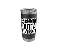 Straight Outta Ibiza Stainless Steel Insulated Tumbler