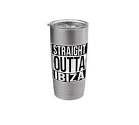 Straight Outta Ibiza Stainless Steel Insulated Tumbler