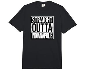 Straight Outta Indianapolis Comfort Colors Adult Heavyweight T-Shirt