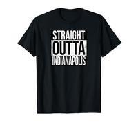 Straight Outta Indianapolis Value Graphic T-Shirt