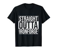 Straight Outta Ironforge Alliance Gamer Vintage T-Shirt