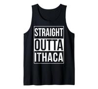 Straight Outta Ithaca Greek Mythology Odysseus Funny Slogan Tank Top