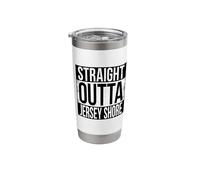 Straight Outta Jersey Shore Stainless Steel Insulated Tumbler