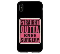 Straight Outta Knee Surgery Patient Doctor Surgeon Womens Case for iPhone XS Max
