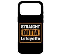 Straight Outta Lafayette Louisiana USA Retro Vintage Humor Case for iPhone 17 Pro Max