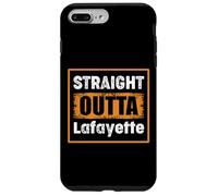 Straight Outta Lafayette Louisiana USA Retro Vintage Humor Case for iPhone 7 Plus/8 Plus