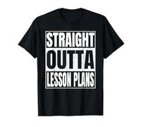 Straight Outta Lesson Plans Funny Graduation Class of 2026 T-Shirt