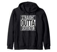 STRAIGHT OUTTA LIECHTENSTEIN Zip Hoodie