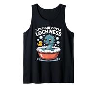 Straight Outta Loch Ness Monster Kids Tank Top