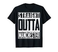 Straight Outta Manchester, Vintage, Pride, Brexit T-Shirt