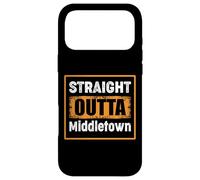 Straight Outta Middletown Delaware USA Retro Vintage Humor Case for iPhone 17 Pro Max