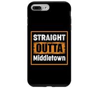 Straight Outta Middletown Delaware USA Retro Vintage Humor Case for iPhone 7 Plus/8 Plus
