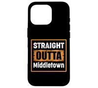 Straight Outta Middletown Ohio USA Retro Distressed Vintage Case for iPhone 16 Pro