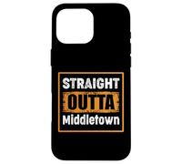Straight Outta Middletown Ohio USA Retro Distressed Vintage Case for iPhone 16 Pro Max