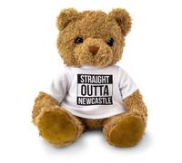 STRAIGHT OUTTA NEWCASTLE - Teddy Bear - Cute - Funny Tyneside Gift Present