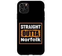 Straight Outta Norfolk Virginia USA Retro Distressed Vintage Case for iPhone 11 Pro Max