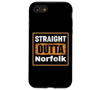 Straight Outta Norfolk Virginia USA Retro Distressed Vintage Case for iPhone SE (2020) / 7/8