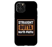 Straight Outta North Platte Nebraska USA Distressed Vintage Case for iPhone 11 Pro