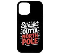 Straight Outta North Pole Funny Christmas Santa Case for iPhone 12 Pro Max