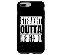 Straight Outta Nursing School Funny School Vintage design Case for iPhone 7 Plus/8 Plus