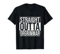 Straight Outta Orgrimmar WoW Horde Gamer Gift Vintage T-Shirt