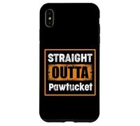 Straight Outta Pawtucket Rhode Island USA Distressed Vintage Case for iPhone XS Max