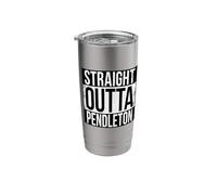 Straight Outta Pendleton Stainless Steel Insulated Tumbler