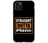Straight Outta Plano Texas USA Retro Distressed Vintage Case for iPhone 11 Pro Max