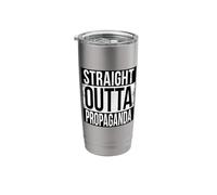Straight Outta Propaganda Stainless Steel Insulated Tumbler
