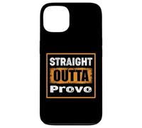 Straight Outta Provo Utah USA Retro Distressed Vintage Humor Case for iPhone 13