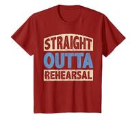 Straight Outta Rehearsal Theatre Actors T-Shirt