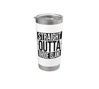 Straight Outta Rhode Island Stainless Steel Insulated Tumbler