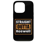 Straight Outta Roswell New Mexico USA Retro Distressed Humor Case for iPhone 13 Pro