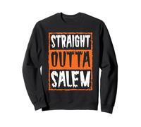 Straight Outta Salem Halloween Witch Sweatshirt