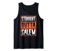 Straight Outta Salem Halloween Witch Tank Top