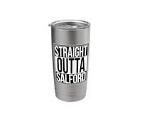 Straight Outta Salford Stainless Steel Insulated Tumbler