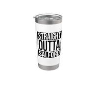 Straight Outta Salford Stainless Steel Insulated Tumbler