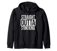 STRAIGHT OUTTA STONEHENGE Zip Hoodie