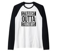 Straight Outta STRANGEWAYS Raglan Baseball Tee