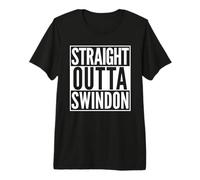 Straight Outta Swindon Home Town Premium T-Shirt