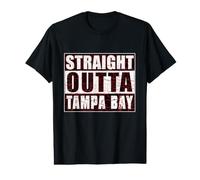 Straight Outta Tampa Bay Florida Hometown Pride Value Graphic T-Shirt