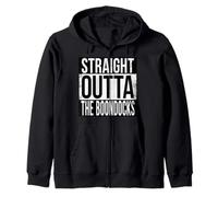 STRAIGHT OUTTA THE BOONDOCKS Zip Hoodie