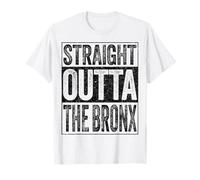 Straight Outta The Bronx T-Shirt Borough of New York City T-Shirt