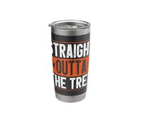 Straight Outta The Maple Tree Tapping Syrup Vintage Canada Stainless Steel Insulated Tumbler