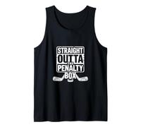 Straight Outta The Penalty Box Hockey Player Tank Top