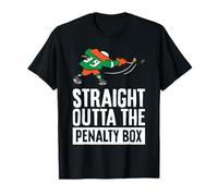 Straight Outta The Penalty Box Ice Hockey Enforcer T-Shirt