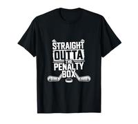 Straight Outta The Penalty Box - Ice Hockey Player T-Shirt
