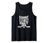 Straight Outta The Penalty Box - Ice Hockey Player Tank Top